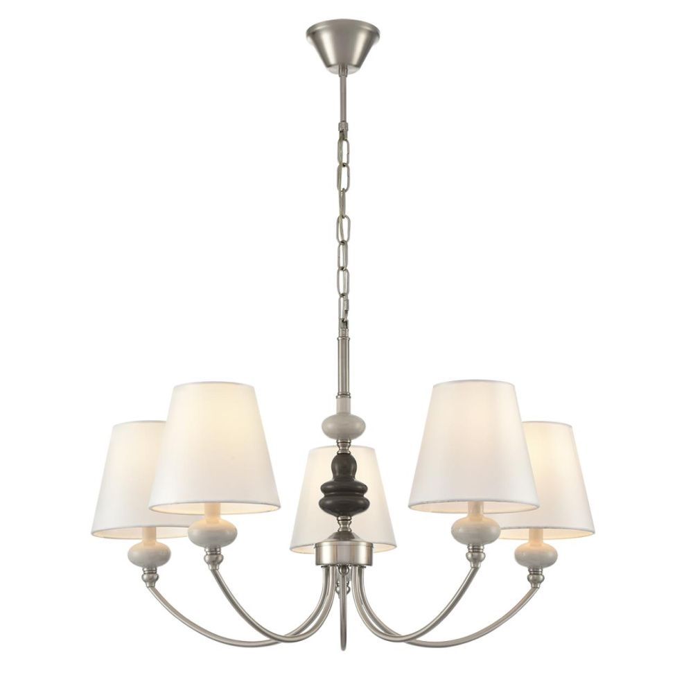 Люстра *71*90-90 см, 5*E14*40W, Lumion Kentuki LUM8283/5, стальной; серебристый