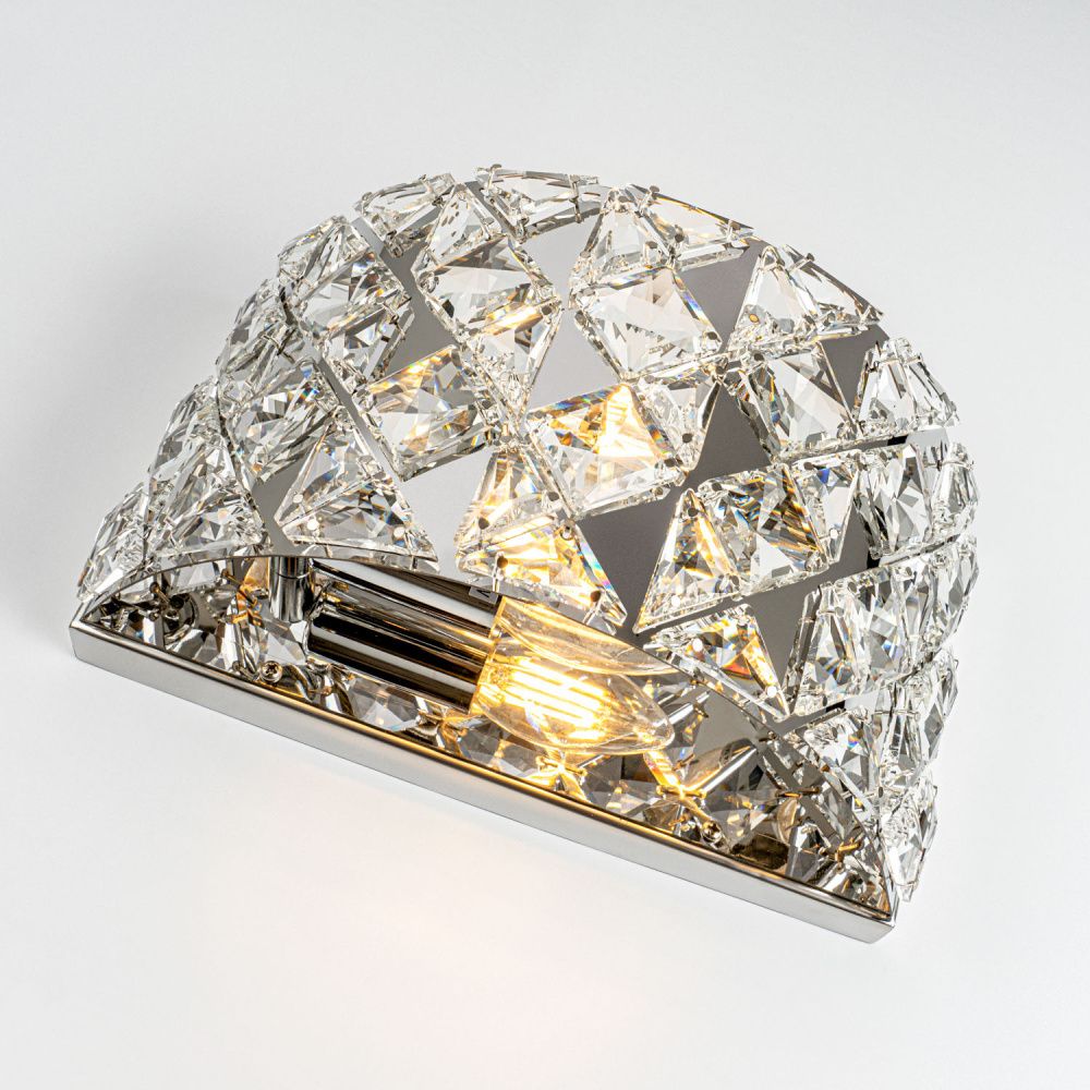 Бра 26*12,7*-15 см, 2*Е14*40W, Modelux  ML.335.260 CR, Хром