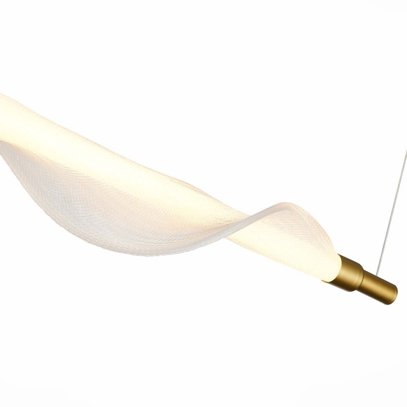 Светильник подвесной 80*15 см, 25W 3000K ST LUCE ALBA SL6109.203.01 Золотистый