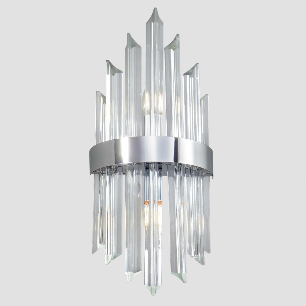 Бра 22*13*52 см, Е14 2x40W, Хром MODELUX ML.505.02 CR