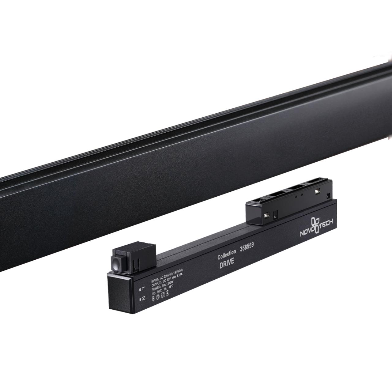 Драйвер IP20 200W 48V FLUM, черный NOV358559