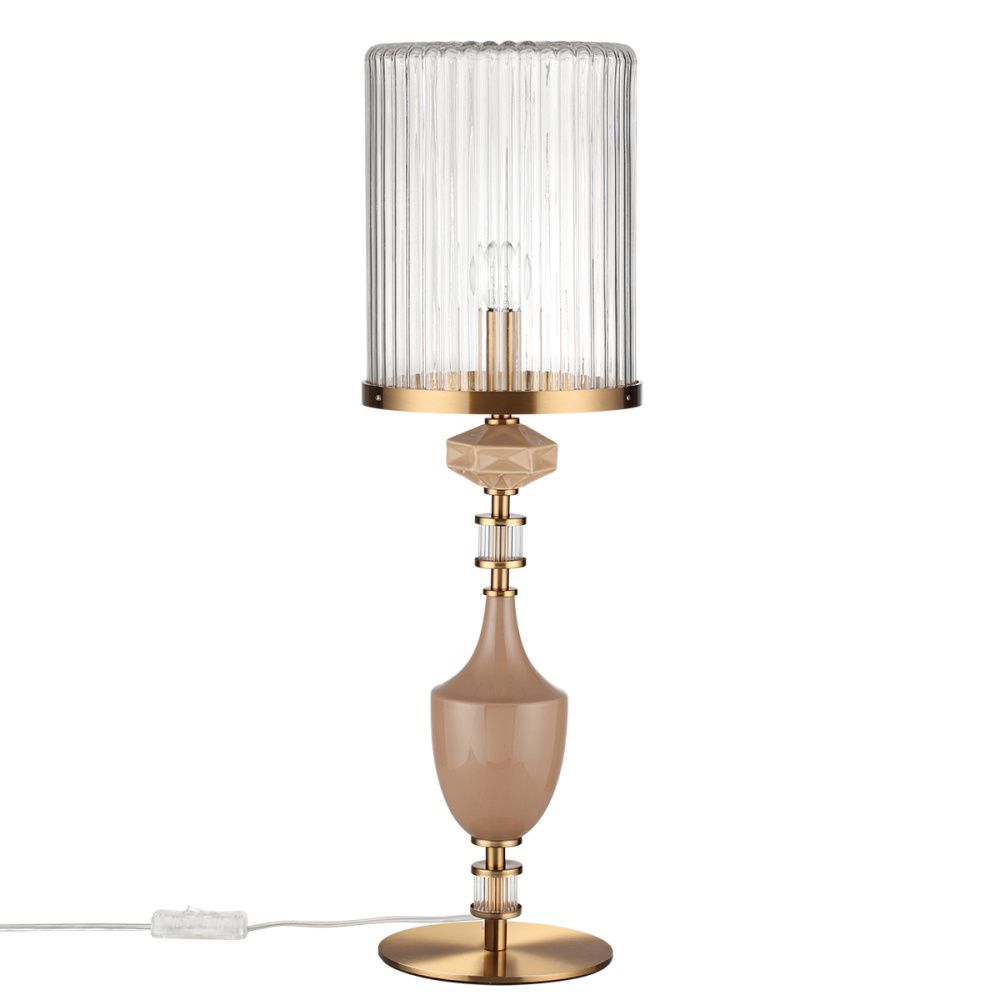 Настольная лампа 60 см, Odeon Light 5414/1TA, бронза