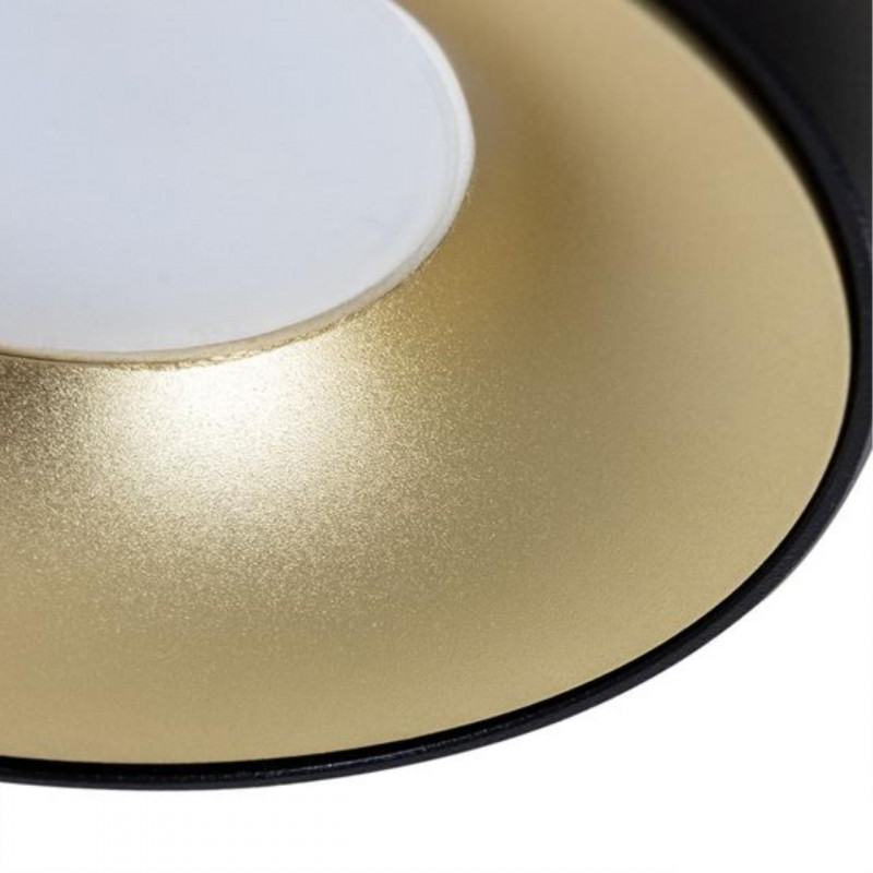 Светильник потолочный 9,8*3,2 см, 1*GU10 черный Arte lamp Heze A6666PL-1BK