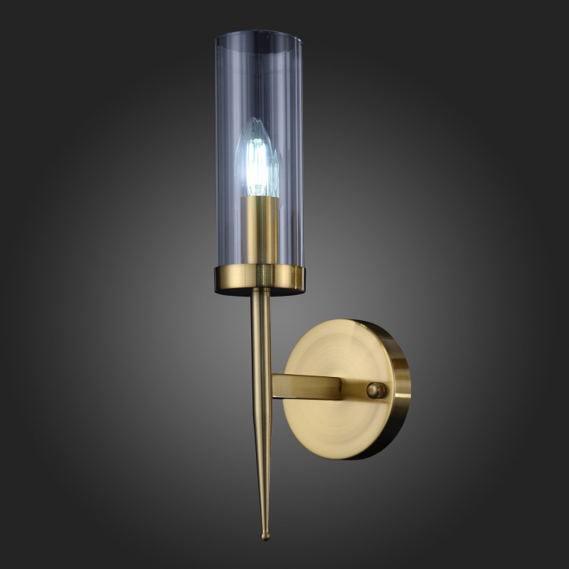 Светильник настенный 10 см, 60W, ST LUCE ACAZIO SL1159.301.01 Латунь