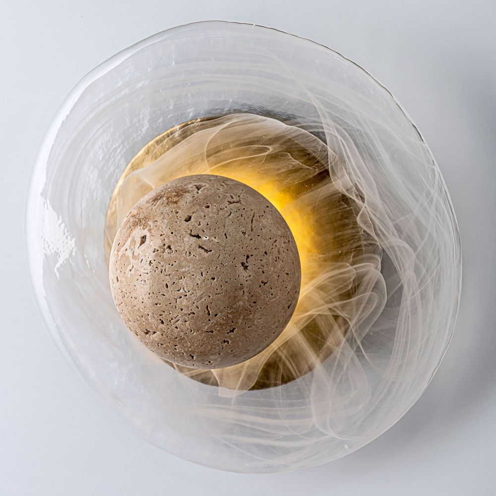 Настенный светильник 25 см, 5W, 4200K, MODESTYLE MS.1005.250, латунь