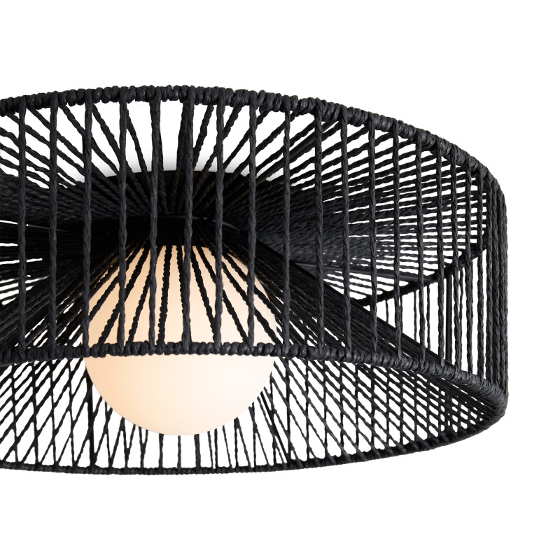Накладной светильник 50*18,5 см, 1*E14, 40W, Freya COTTAGE FR5405CL-01B черный