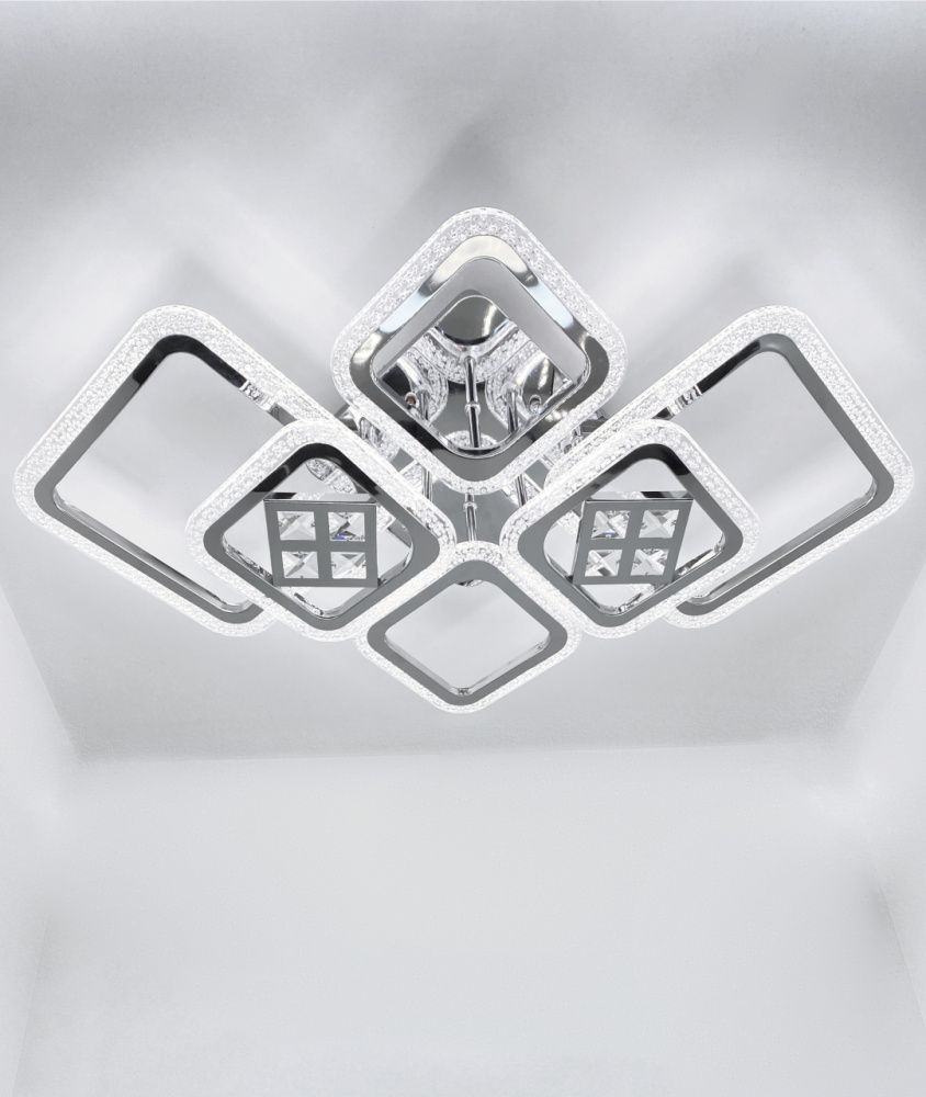 Светильник SPF-1547 CHROME/ХРОМ D760/H150/6/LED/120W/ 2.4G 22-08 (1)