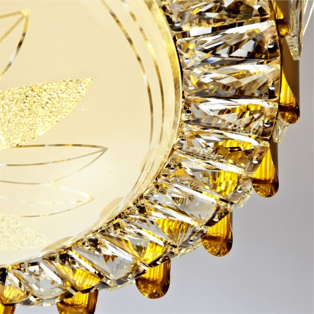 Светильник 40*40*14- см, *LED*48W, 3300-5000КK, LED4U 1156/400 GD, Золото