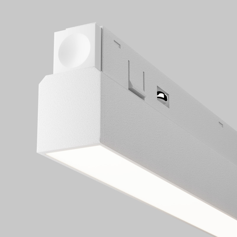 Светильник на шине 90,4*2,2*4,4 см, LED, 30W, 4000К, Maytoni Technical BASIS TR030-2-30W4K-W белый