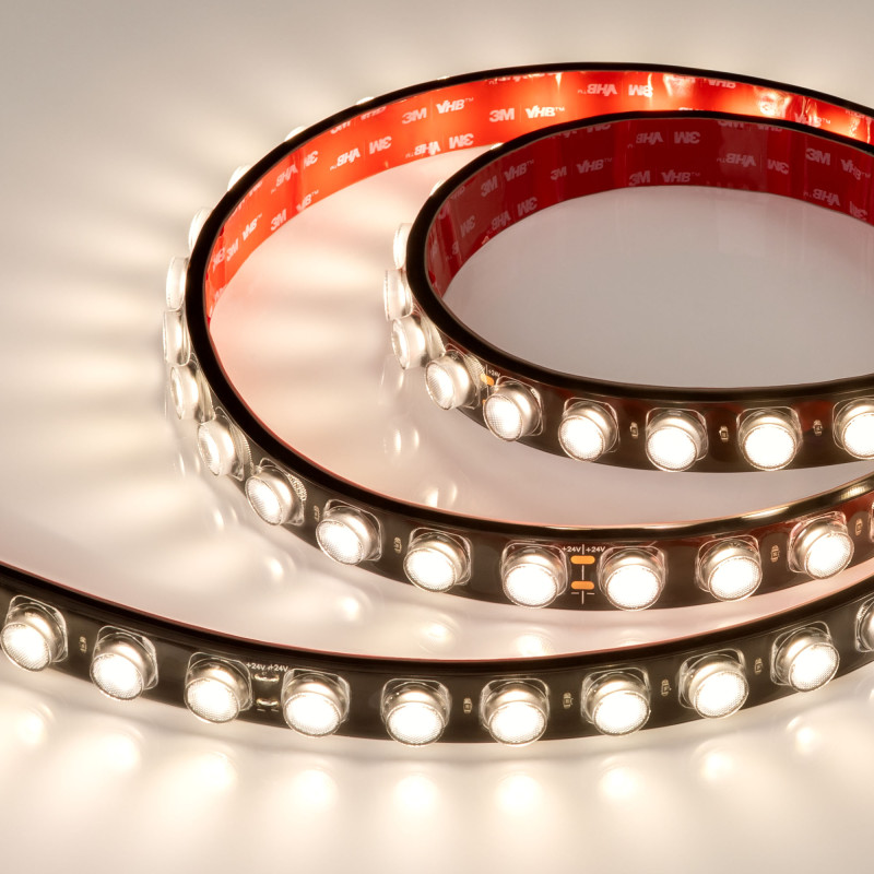 Лента герметичная FLT-PS-A42-BLACK-23mm 24V Warm3000 (21 W/m, IP67, 30deg, 5m), Arlight 040920. Цена указана за 5 метров. Продается кратно 5 метрам.