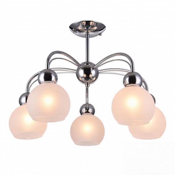 Люстра потолочная, 58 см, хром, OML-66307-05  Varazze Omnilux
