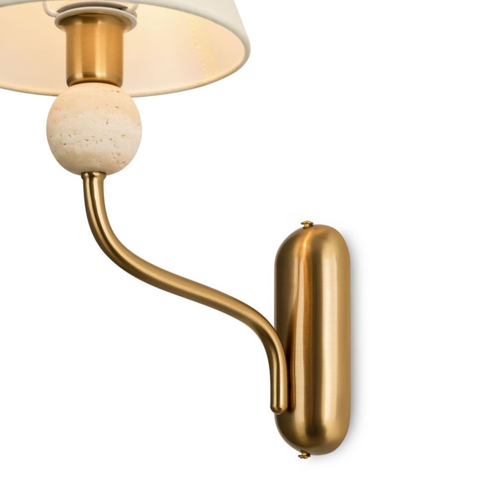 Бра 35 см, Freya Aurelia FR2058WL-01BS, латунь