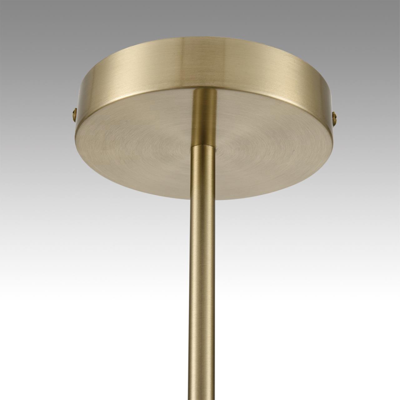 Люстра потолочная 45*45*63 см, 5*E14 Lumion Damona 8109/5C латунь титаниум