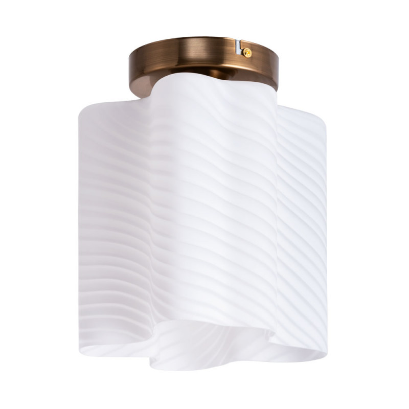 Светильник 20*20 см, Е27 40W, Arte Lamp Serenata A3459PL-1AB бронза, 20 см