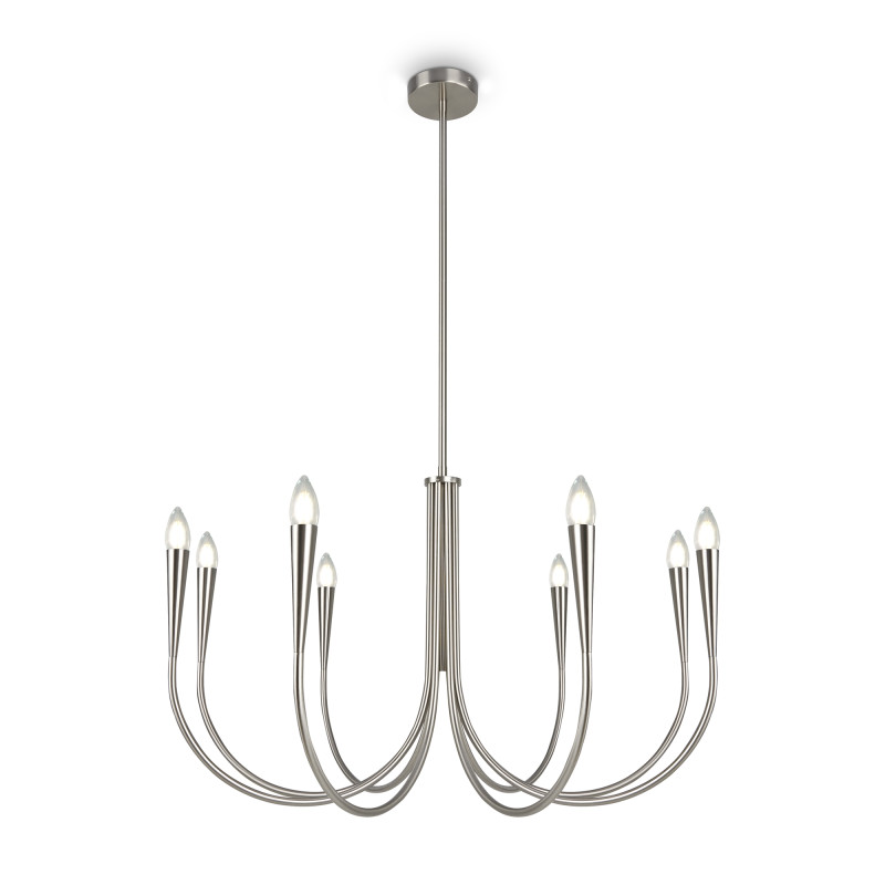 Светильник 80 см, Freya Branches FR5253PL-08N, никель