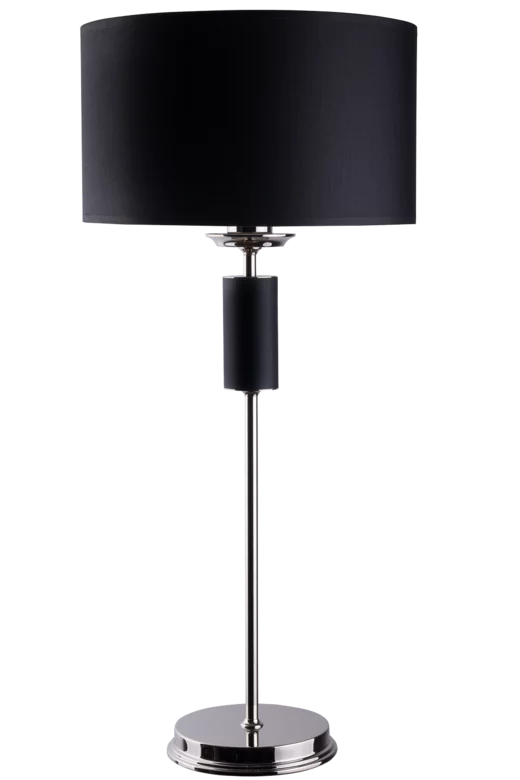 Настольная лампа 1*E27, 30*66 см, черный и хром Kutek MOOD MODESTO MOD-LG-1(CC)