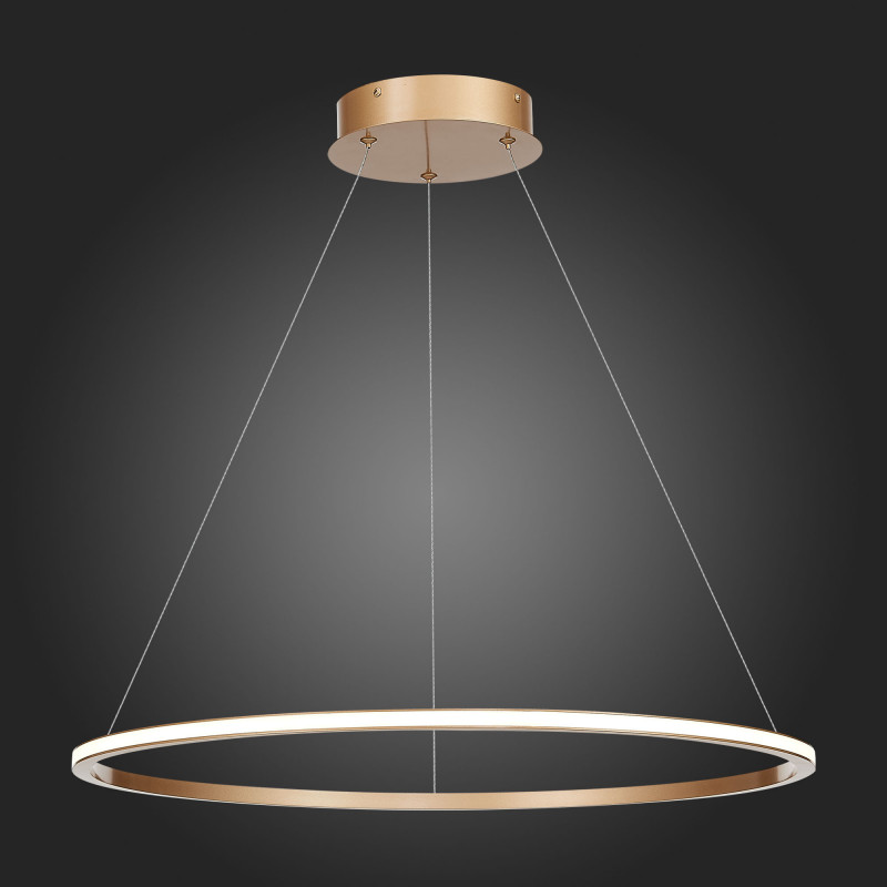 Светильник подвесной 60 см, 34W 4000K ST LUCE ST604 OUT ST604.243.34 Золотистый