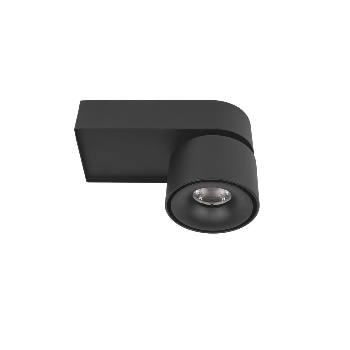 Накладной светильник 15*7*8,5 см, 1*LED*12W 4000K LOFT IT Knof 10324/A Black черный