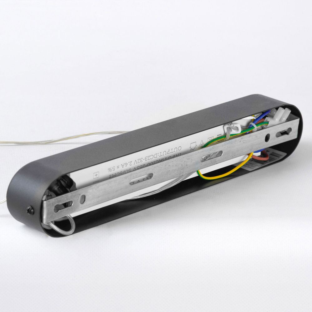 Линейно-подвесной светильник *105*35-150 см, 1*LED*75W, 3000-4300-5700K, Lussole Hale LSP-7383, черный
