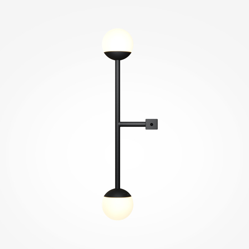 Бра 14,1*13*48 см, LED, 10W, 3000К, Maytoni TOUCH MOD285WL-L10B3K черный