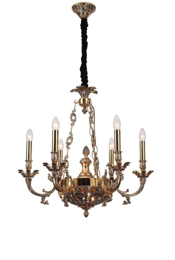 Люстра *70*105 см, 8*E14*40W, Lucia Tucci Firenze FIRENZE 1781.6.2 antique gold, золотой