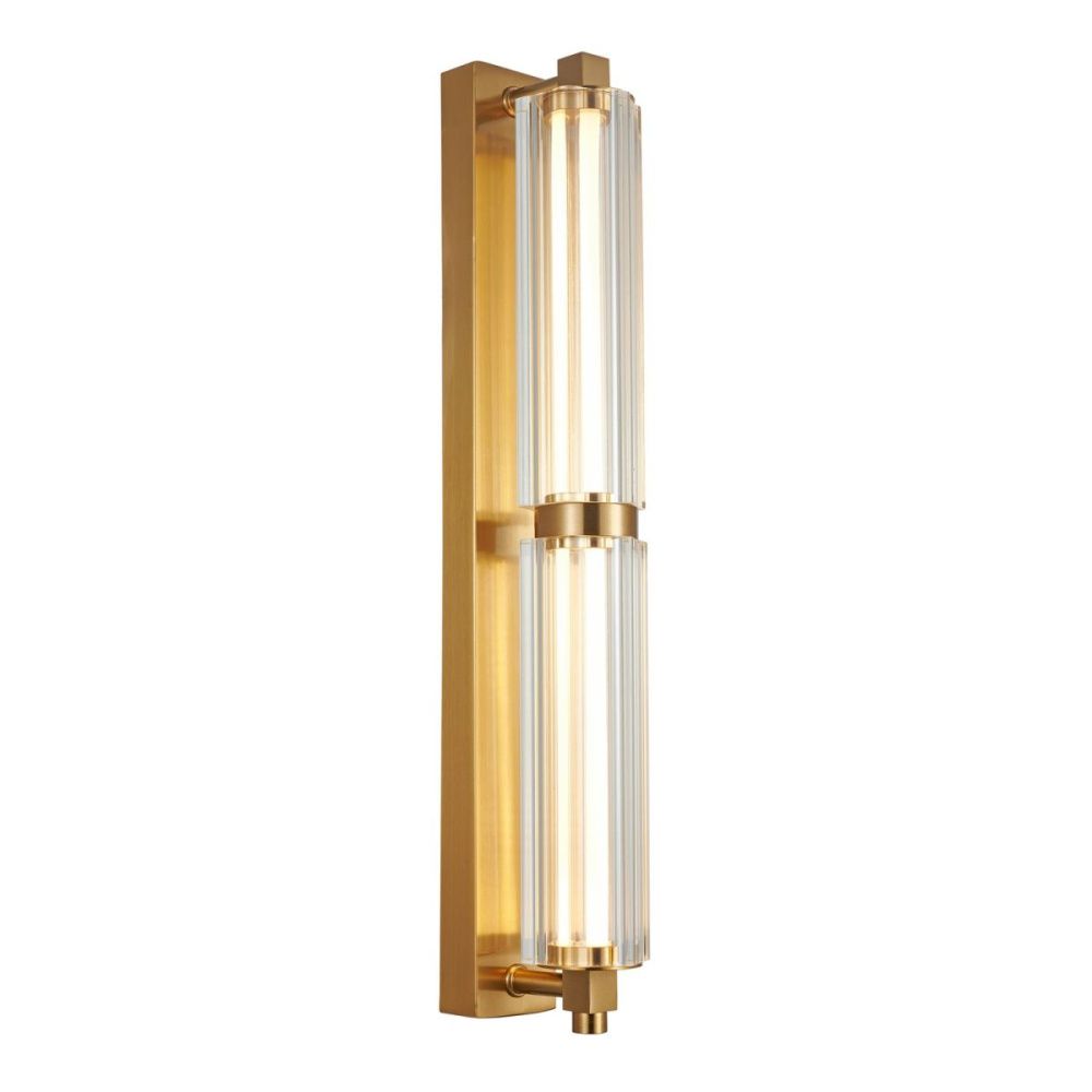 Настенный светильник 45 см, 8W, 3000K, F-Promo Hexagoni 4777-2W, бронза