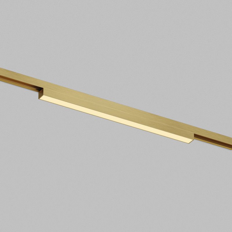 Светильник на шине 30,2*1,9*2,7 см, *LED*680Lm, 3000-4000-6000K, Denkirs Shine Linear Zigbee DK5951-SB, сатинированная латунь