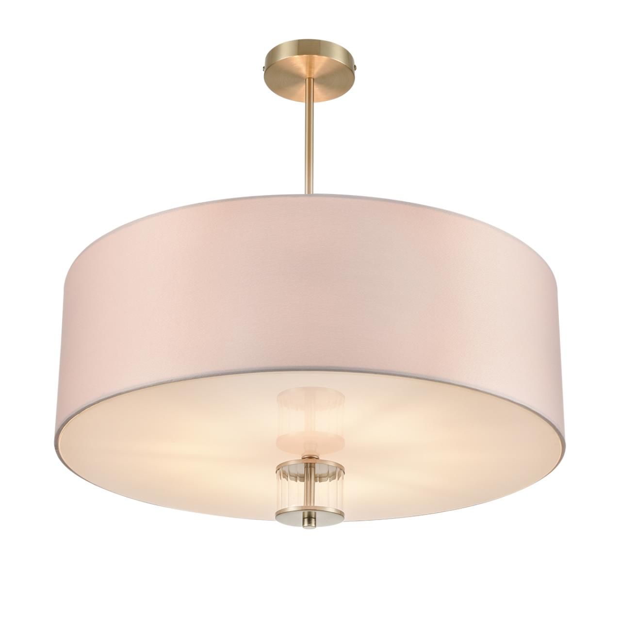 Люстра потолочная 60*60*63 см, 7*E14 Lumion Damona 8109/7C латунь титаниум