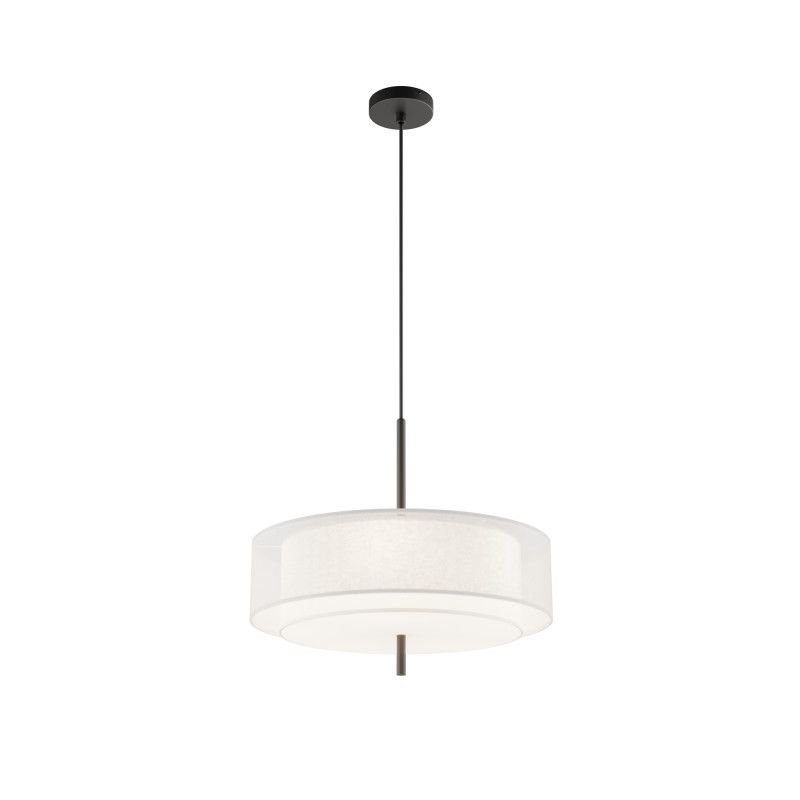 Подвесной светильник 50*50*346 см, 5*E27*60W, Maytoni Bergamo MOD613PL-05W1, черный