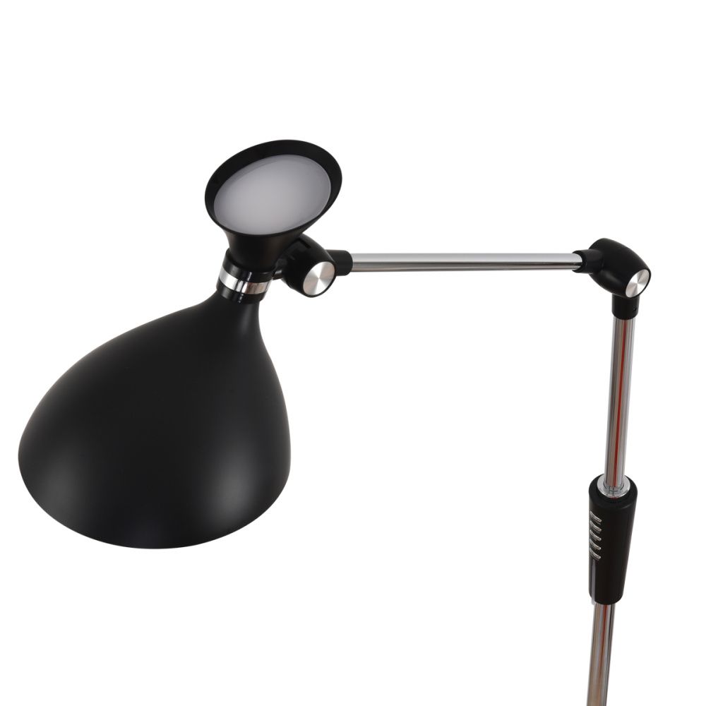 Торшер 133 см, 15W, 3000-6000K, Lumion 8331/15FL, черный