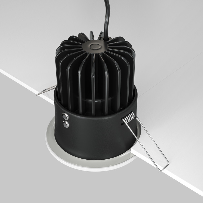 Светильник 9 см, 12W, 4000K, Technical DL034-L12W4K-D-W, белый, 60°, IP 65 Dim Triac