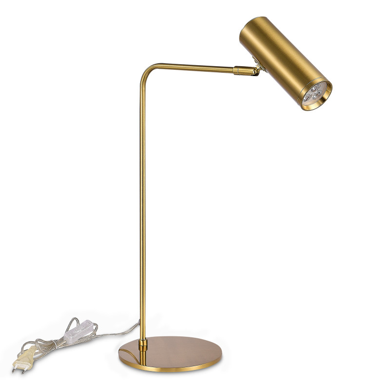 Прикроватная лампа 18 см, 3W, 3000K, St luce Arper SL1006.204.01 Латунь