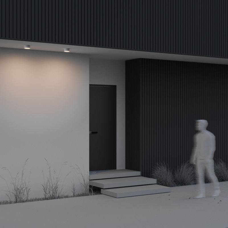 Светильник 12 см, LED 15W, 3000К, Белый Maytoni Zon IP O430CL-L15W3K