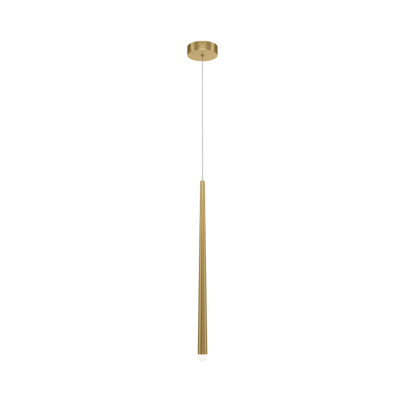 Подвесной светильник 3,5*3,5*368,8 см, LED, 6W, 2600К-3500К, Maytoni cascade MOD132PL-L6BSK латунный