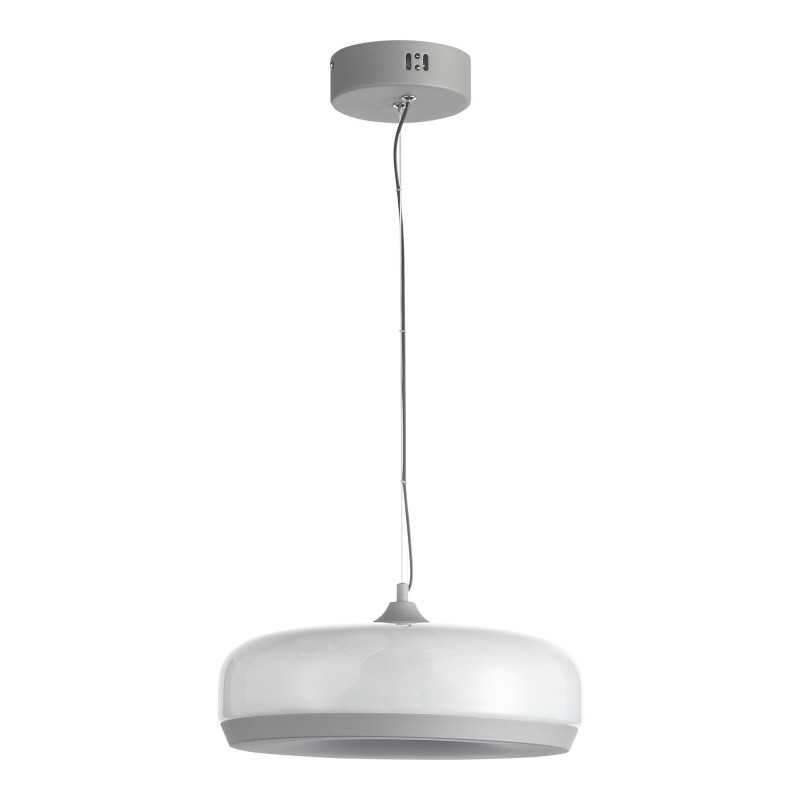 Подвесной светильник 34*200 см, LED, 42W,  3000К, ST-Luce Ripple SL6014.503.01 серый