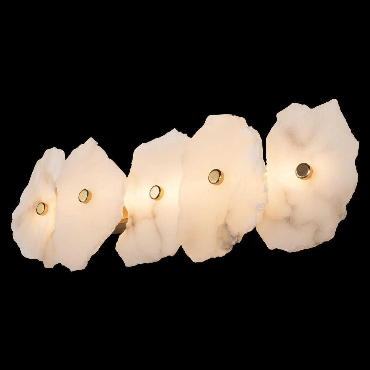 Настенный светильник 55*13 см, 1*LED*24W 3000K LOFT IT Alicante 10248/5W медный цвет, цвет мрамора