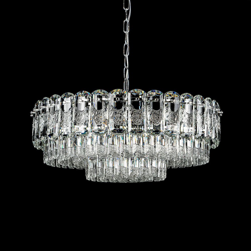 Люстра 60 см, 13*Е14*40W, Modelux  ML.7092.600 CR, Хром