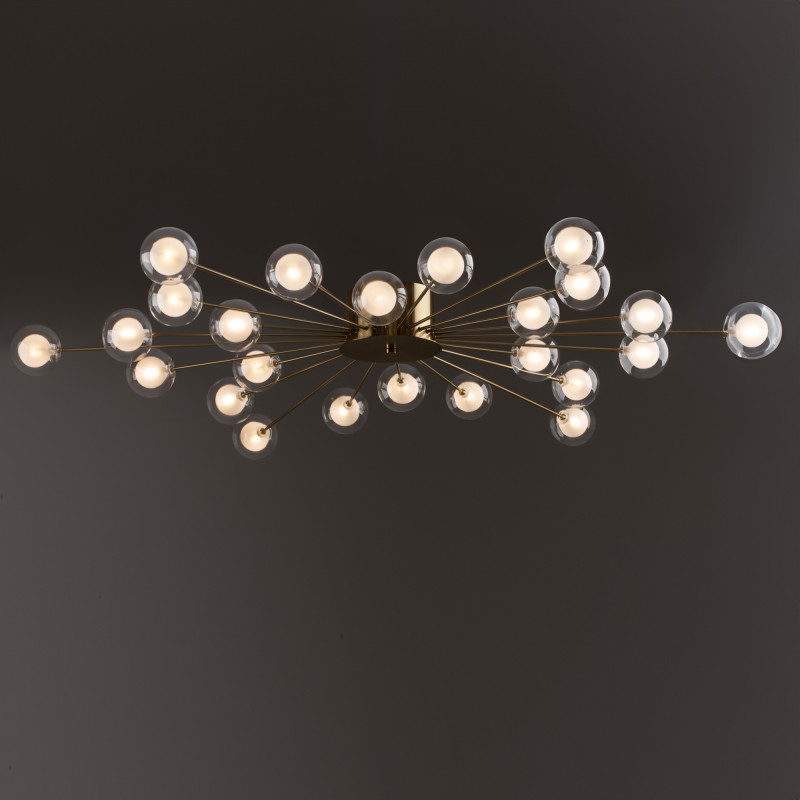 Светильник 120 см, Freya Celebrity FR5242CL-24BS1, латунь