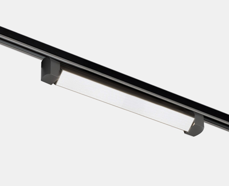 Светильник на шине 47,8*4,5 см, ITALLINE  IT08-8030 black 4000K