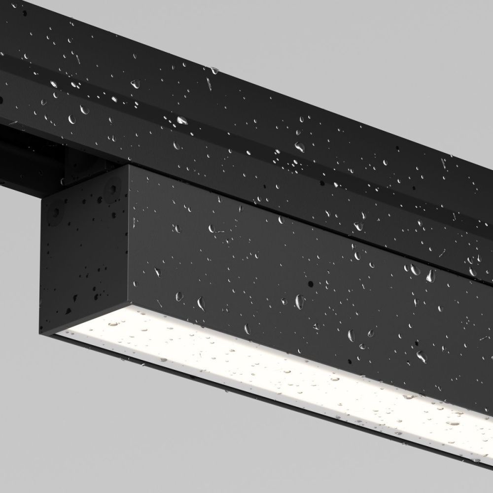 Уличный трековый светильник 120 см, 30W, 4000K, Maytoni Basis O-TR02-1-S-30WB4K, черный