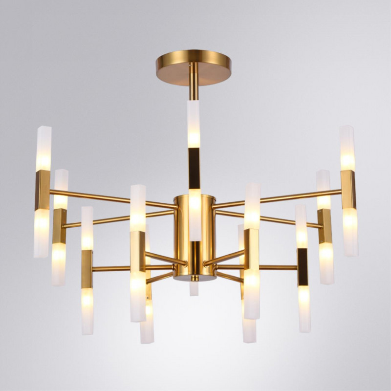Светильник 65 см, Arte Lamp RAMONA A7410PL-24PB, полированная медь