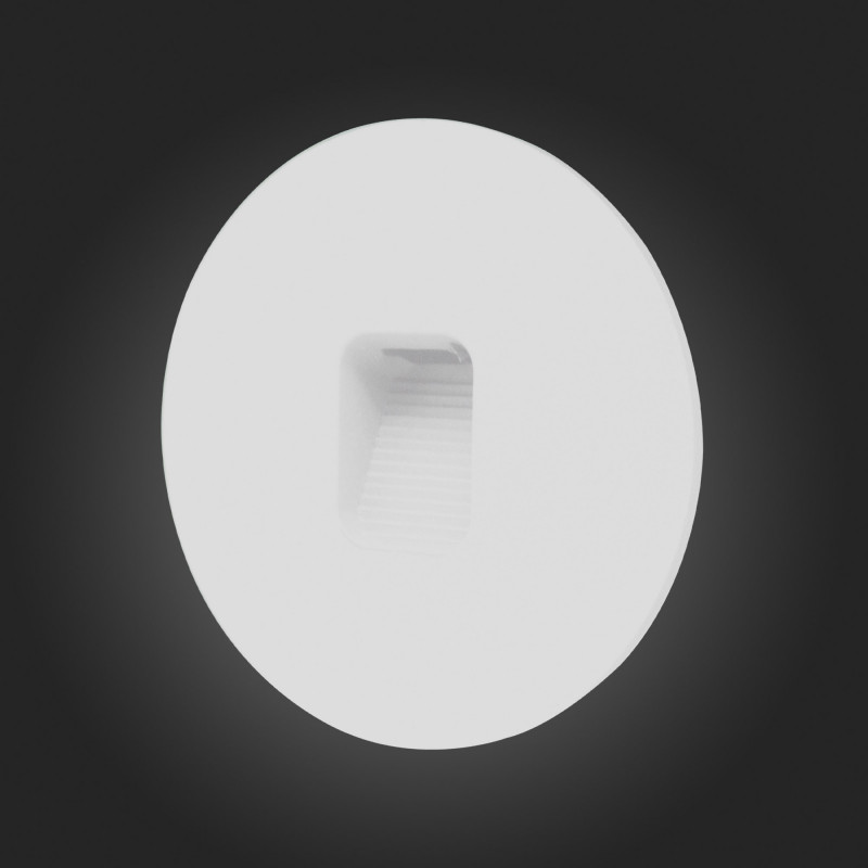 Светильник уличный настенный 10 см, 1W 4000K ST LUCE VISANO SL9501.501.01 Белый