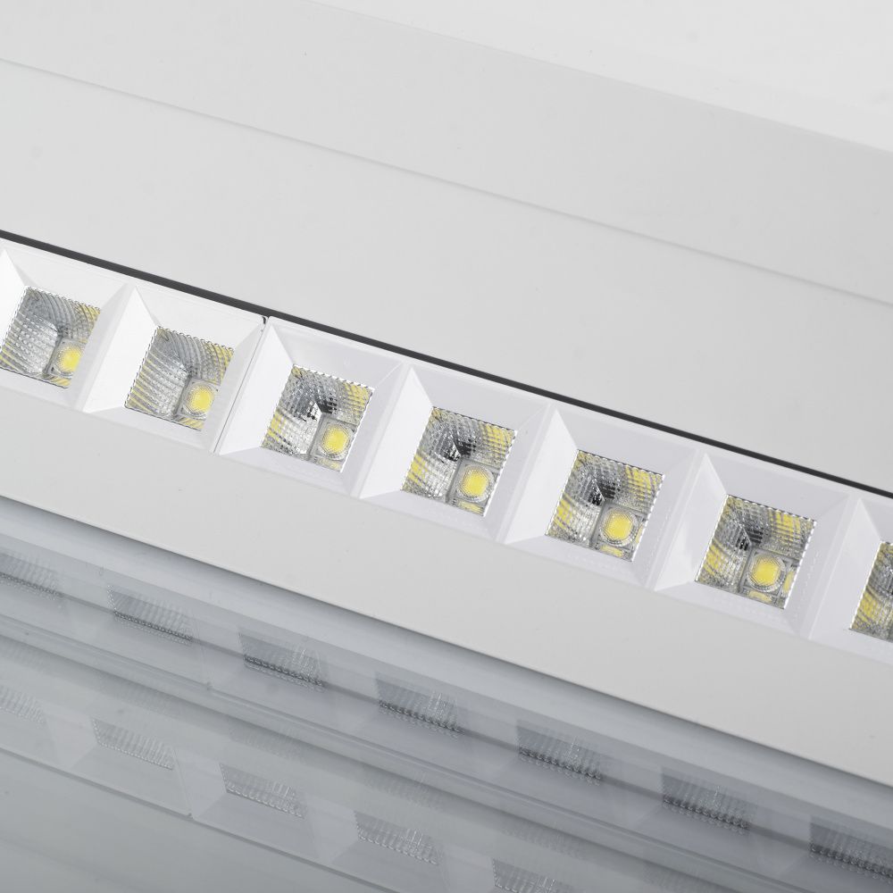 Встраиваемое светодиодное окно 59,5*59,5*8,05-8,05 см, *LED*60W, 4200K, Mantra Blue Sky MAN9095, белый