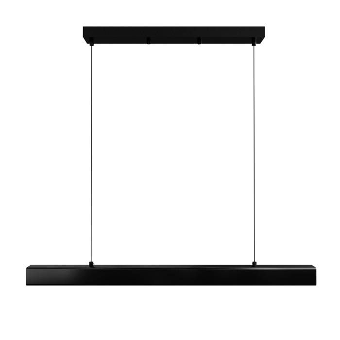Светильник подвесной 80*10-190 см, 1*LED*30W, 3000-6000K, Lightera Baffin LE112L-80B WIFI, Черный