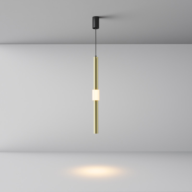 Подвесной светильник 3,5*58 см,  LED, 12W, 3000К, Maytoni Technical Jelly P105PL-12W3K-BS черный