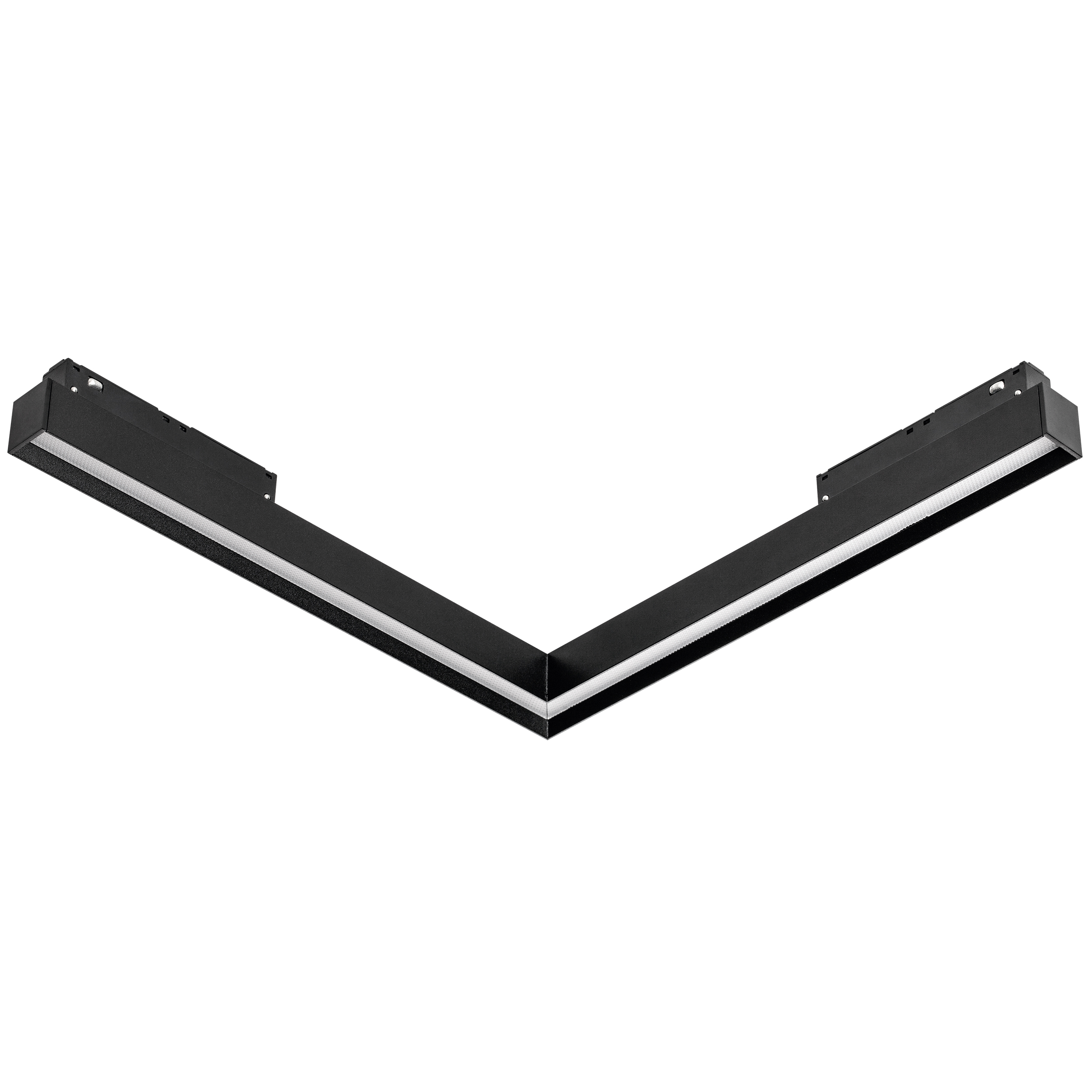 Светильник заливающего света угловой Uno 2,2*2,5 см, 24W, 3000K, Lightstar Uno 259437, Черный матовый