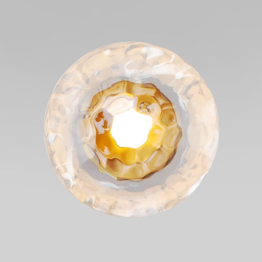 Бра 20*13*20 см, LED*5W, 3000K, Eurosvet Ripple 50389/1 LED, латунь, a069025