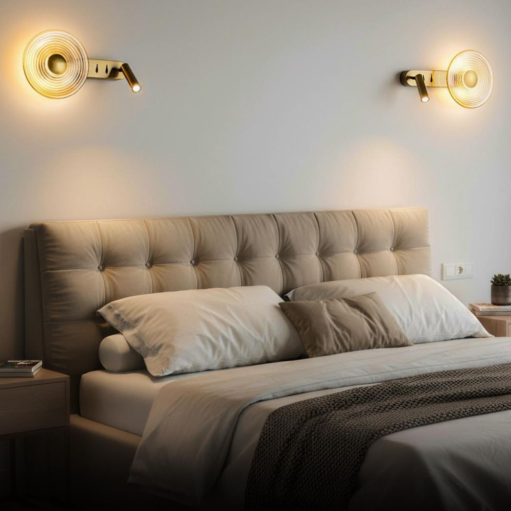 Бра 33 см, 10W, 3000K, Citilux CORTA CL245033, бронза