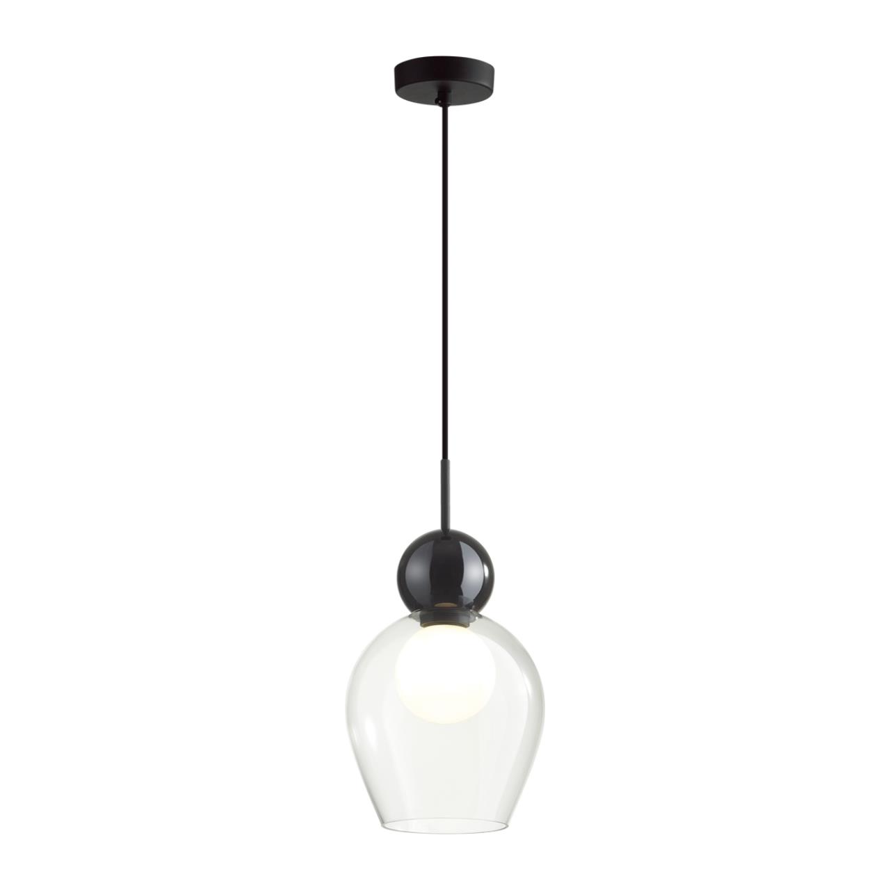 Светильник 20 см, Odeon Light Blacky 5023/1, черный