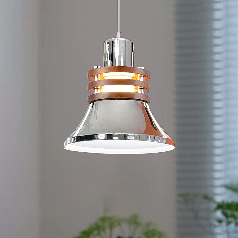 Светильник подвесной *24-200 см, 1*E27*7W, Lightera Guaviare LE105L-17C, Хром